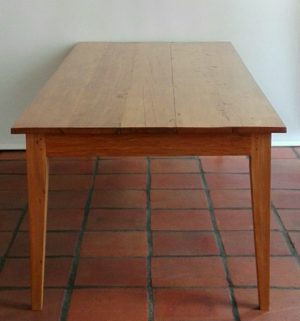 2,5 table made from 19th century yellowwood