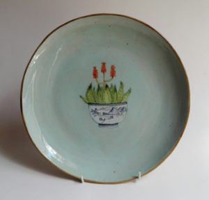 Ceramic plate by Lisa Ringwood