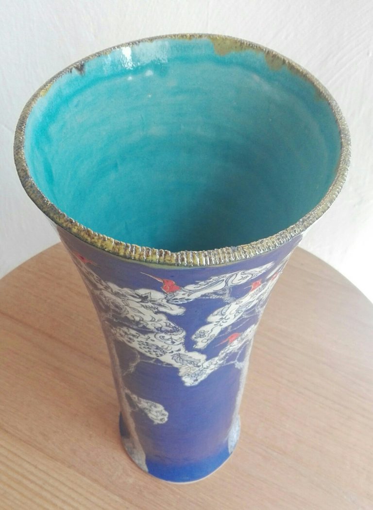 Ceramic vase by Lisa Ringwood Lutge Gallery