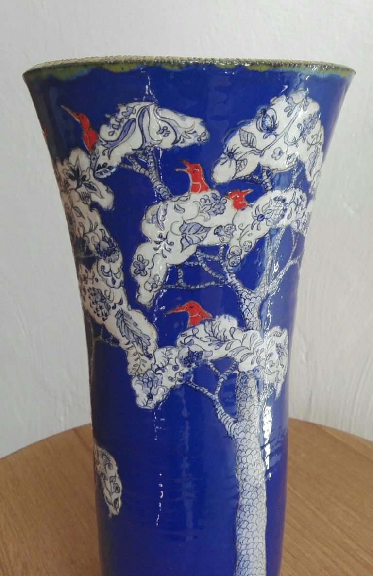 Ceramic vase by Lisa Ringwood Lutge Gallery