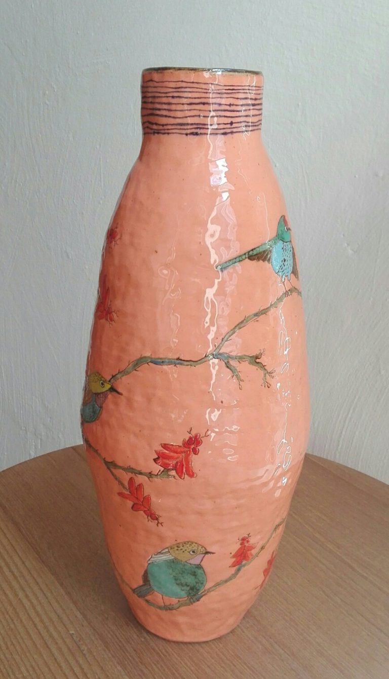 Ceramic vase by Lisa Ringwood Lutge Gallery